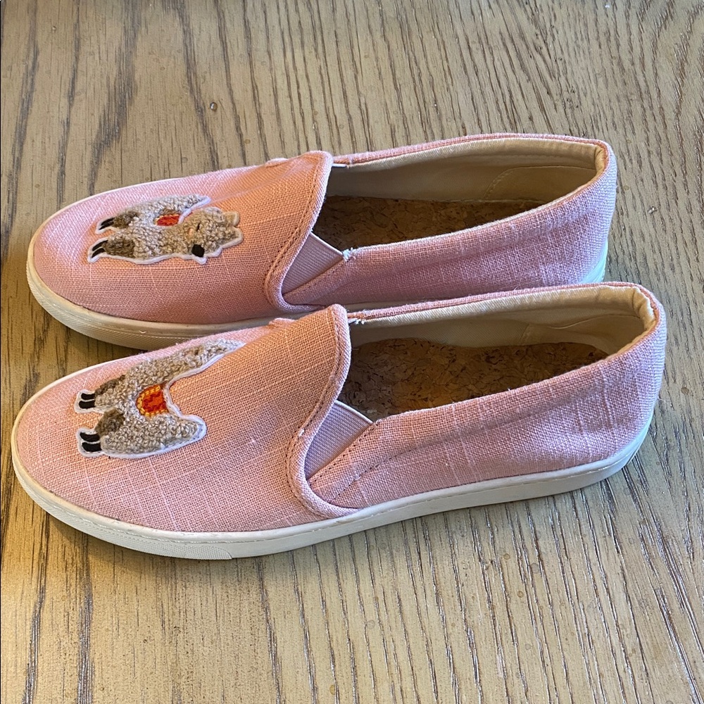 Soludos Llama Alpaca Slip On Sneaker in Dusty Rose - Picture 6 of 11